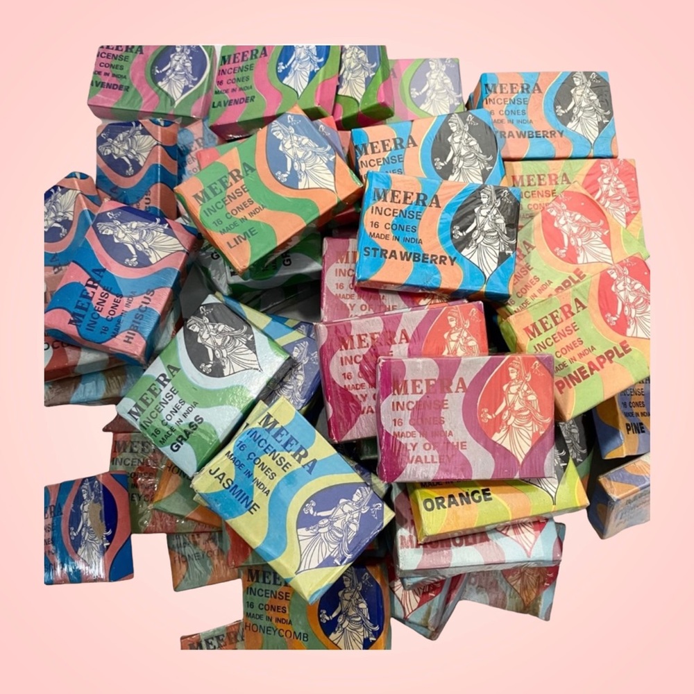 3/$10 16 Cones (12 scents to choose from) India